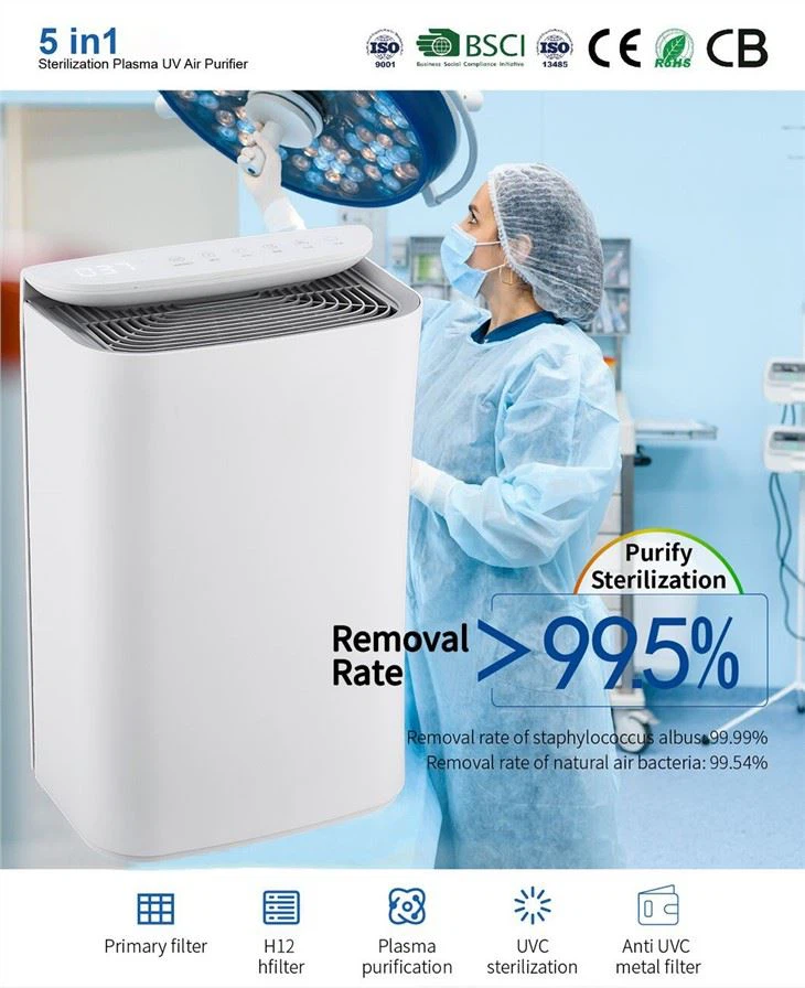 BKJ-16B Home Air Purifier Remove Dust