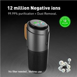 Polnilna baterija za majhen avtomobilski čistilec zraka